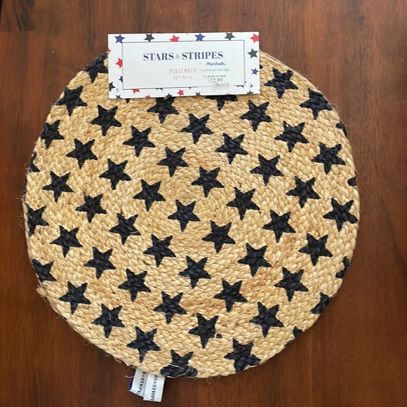 Stars & Stripes Other - Stars & Stripes Jute Placemats